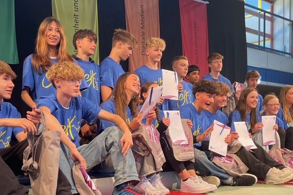 Sporthelfer*innen am Pascal-Gymnasium in Grevenbroich 