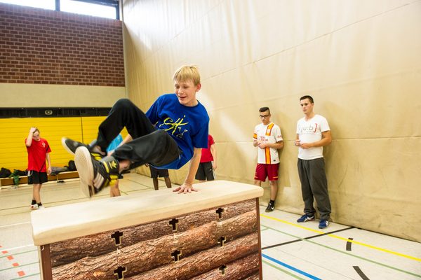 Parkour Fangen 
